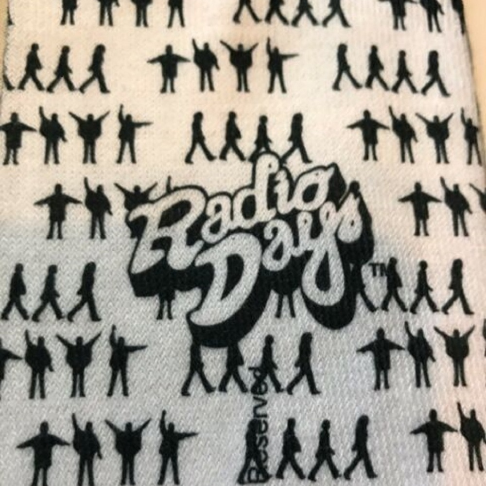 BEATLES GEORGE HARRISON MEN'S LONG CREW SOCKS - Picture 3 of 3